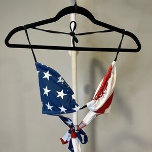 Patriotic Star and Stripe Bikini Size Medium NWOT